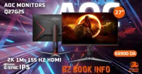 ECRAN AOC 27" Q27G2S 155HZ 2K