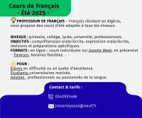 Cours d'été 2025 