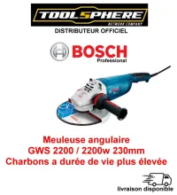 Meuleuse angulaire GWS 2200 (230 mm) Professional / Meuleuse angulaire Bosch