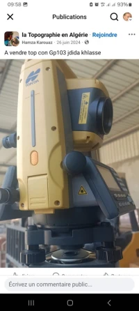 A vendre appareil topographique topcon gp 103