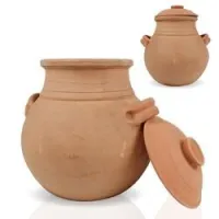 طنجرة طينية ذات حجم كبير Marmite Grand Modèle En Argile 6L MDL2