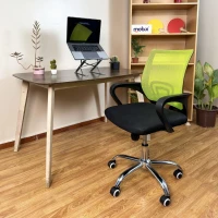 Chaise OPERATEUR Filet Couleur JAUNE, Ergonomique