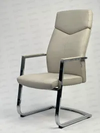 CHAISE BUREAU VISITEUR AKAR NEW simili cuir skaï De La Marque MOBIX-DZ