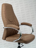 chaises-chaise-bureau-fauteuil-pdg-modele-losange-marron-miel-simili-cuir-skai-de-la-marque-mobix-dz-hammedi-boumerdes-algerie