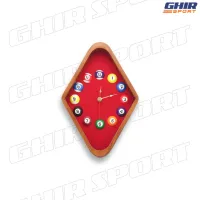 HORLOGE MURALE BILLARD TRIANGLE 9