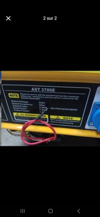 Groupe électrogéne 3,5 KVA essence