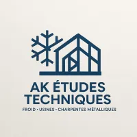 Études techniques  entrepôts frigorifiques, usines, charpente métallique   AK Études Techniques