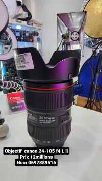 Objectif canon 24-105 F4  série ii L