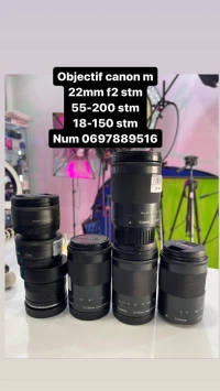 Objectif canon ef-m