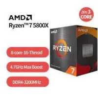 AMD Ryzen 7 5800X BOX (3.8 GHz / 4.7 GHz) 8 CORE 16 THREADS