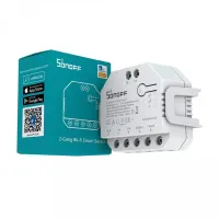 COMMUTATEUR DE RELAIS INTELLIGENT WIFI SONOFF DUAL (R3) À 2 GANGS AVEC CAPTEUR DE PUISSANCE