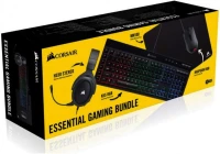 Corsair Gaming Bundle 4 en 1 K55 RGB PRO+HS50 PRO+HARPOON RGB PRO+MM100 Gaming