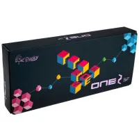 Ducky One 2 SF Gaming Keyboard, MX-Blue, RGB LED - WHITE ( AZERTY ) 