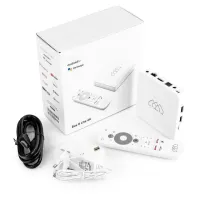 Box tv منافس قوي من علامة Homatics r lite 4k تيفي بوكس معالج قوي صورة حقيقية خرافية مع سنة اشتراك
