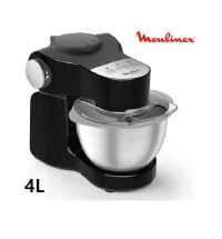 Moulinex Wizzo, Robot Pâtissier Blender Hachoir à Viande Découpe-Légumes 1000W, 7 Vitesses