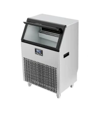 Machine ,Pondeuse A Glaçons Autoportante , Commercial Production Ice Cube Machine 45KG Et 90KG