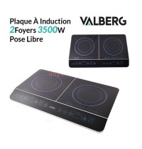 لوح-تسخين-plaque-a-induction-2-foyers-3500w-pose-libre-valberg-controle-tactile-intuitif-france-دار-البيضاء-الجزائر
