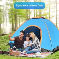 Tente Pliable Pour Camping 3 Et 4 ,6 Et 8 Person