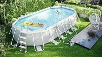 Piscine Ovale 610cm* 305cm *122cm