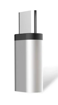 mac tech Adaptateur Type C Male Vers Micro USB Femelle - Gris