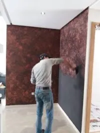 Peinture simple est decor 