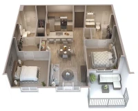 Vente Appartement F3 Alger Bordj el kiffan
