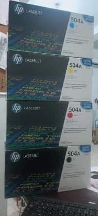 JEU DE TONER HP 504A POUR IMP HP LASERJET CP3525-CM3530