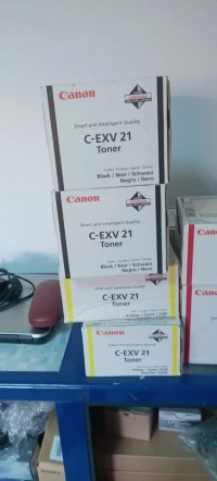 JEU DE TONER CANON ORIGINAL C-EXV 21