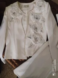 Tailleur 3 pieces pour mariée 
