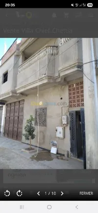 Vente Villa Chlef Chettia