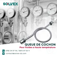 Queue de cochon pour fluides à haute température