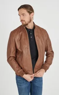 Blouson cuir OLLYGAN