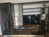 طاولات-التلفاز-meuble-tv-avec-vitrine-درارية-الجزائر