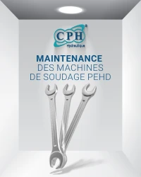 MAINTENANCE DES MACHINES DE SOUDAGE PEHD تصليح آلات تلحيم الأنابيب