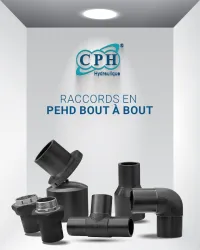 RACCORDS EN PEHD BOUT À BOUT