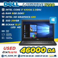 laptop-dell-latitude-7280-i7-6300u-ram-8gb-ssd-256gb-ouled-yaich-blida-algeria