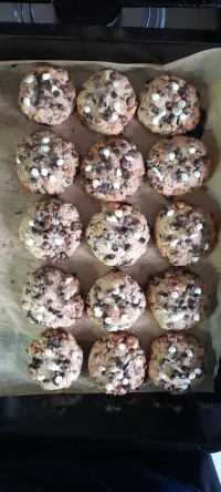 Cookies chocolat traditionnels français 