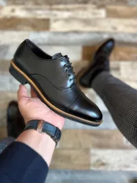 Chaussures classics - Gris foncé/ noir 