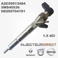 INJECTEUR DIESEL 1.5 DCI 110CH SIEMENS VDO 8200903034/166008052R