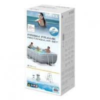 Piscine rectangulaire prisme avec filtre 300*175*80 cm