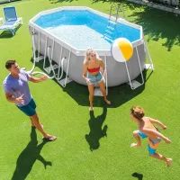 Piscine Prism Frame ovale 6.10 x 3.05 x 1.22 m