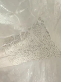 Matière première la base blanche  et transparent 