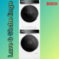 Lave linge & Sèche linge Bosch_Série8 