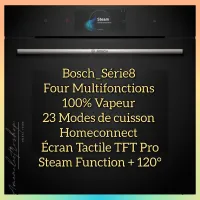 Four Bosch_Série8 Vapeur