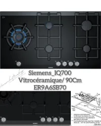 Plaques de Cuisson 90cm/ Siemens 