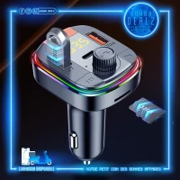  CHARGEUR/EMETTEUR/RECEPTEUR BLUETOOTH/FM AUTO YESIDO Y45 6EN1 ORIGINAL