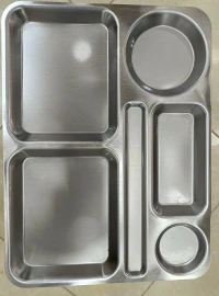 Plat salf service inox 