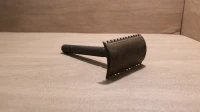 Vintage Rasoir en laiton 30's style Gillette type sureté avec peigne ouvert 