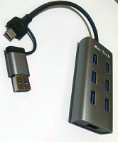 cables-adaptateurs-hub-usb-31-et-type-c-7-ports-hb725-tizi-ouzou-algerie