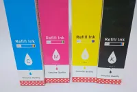 Bouteille D'encre universel 100 ml pack BK/CMY